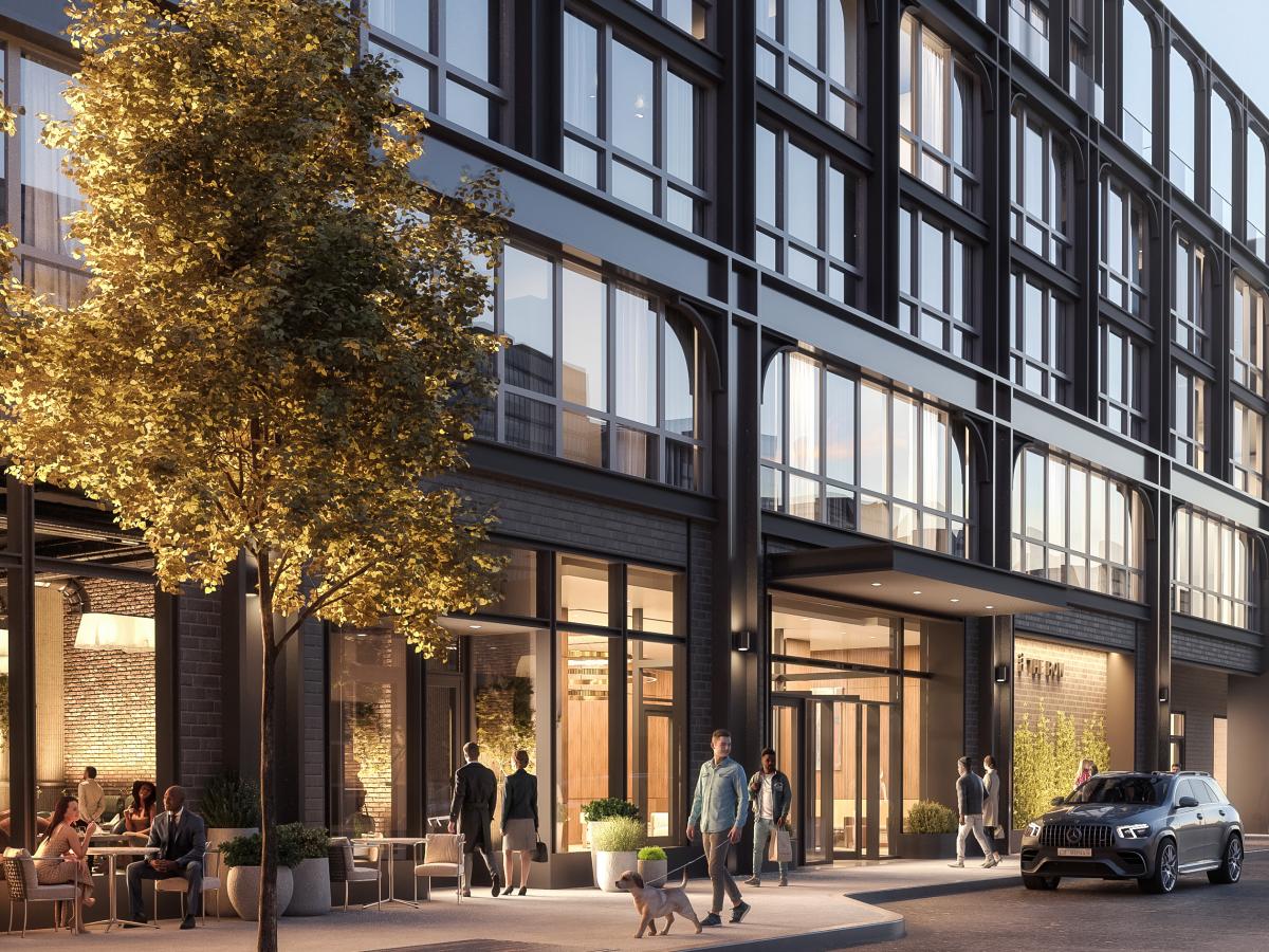 Preleasing starts for The Row Fulton Market Urbanize Chicago